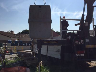 installation cuve béton otop installation cuve de récupération d'eau béton otop